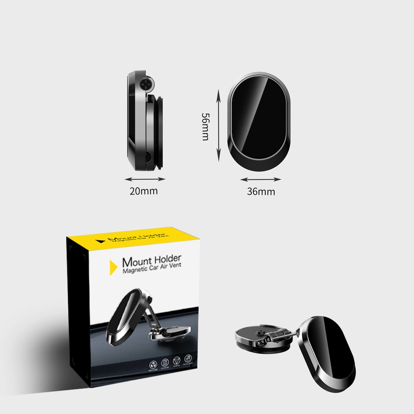 Car Fashion Magnetic Phone Holder