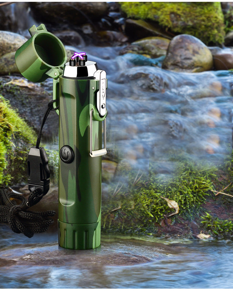 Waterproof Tri Function Outdoor Travel Lighter