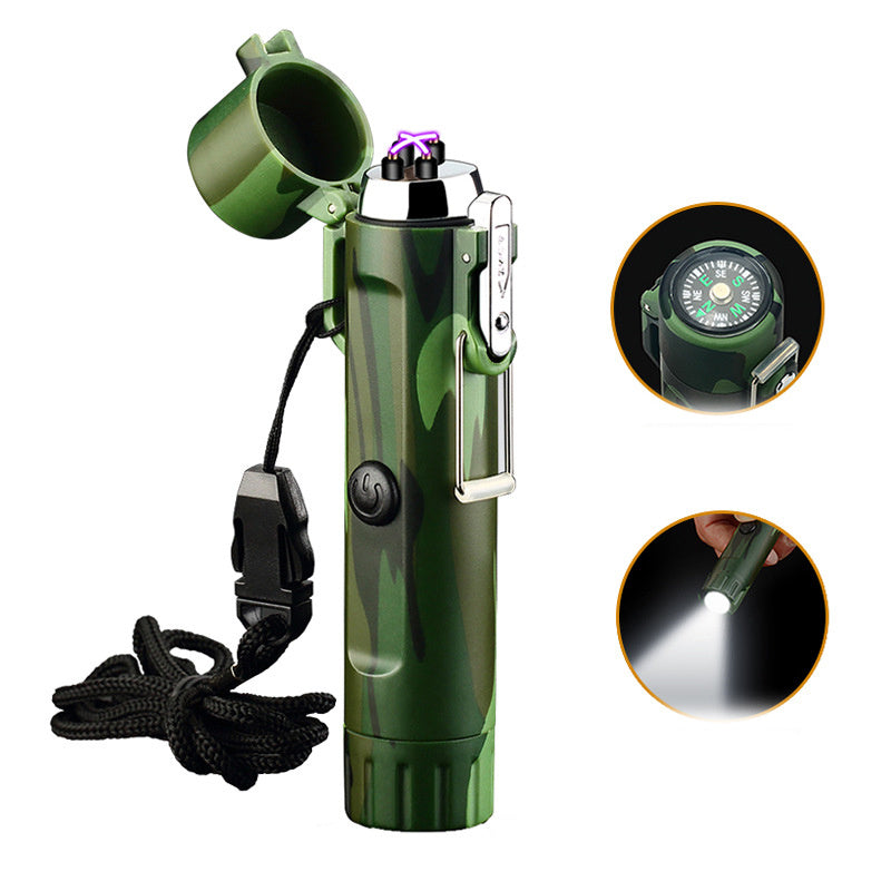 Waterproof Tri Function Outdoor Travel Lighter